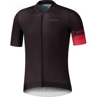 shimano kita ss zip jersey negro