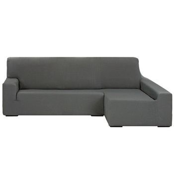 Funda Elástica Chaise Longue Denia  Rufino Diaz, Gris