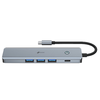 leotec docking station 6en1 1usb-c pd100 powerdatos 3usb30 1hdmi 4k 30hz