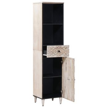 Mueble De Cuarto De Baño Con Cajón 38 X 33,5 X 160 Cm