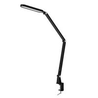 fabrilamp flexo conecta 13w 3000 4500 6000k negro 1100lm pinza int regulable