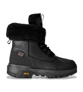 UGG para mujer. 1170591 Botas de Piel Adirondack XXV negro (41), Plano, Cordones, Casual, Outdoor