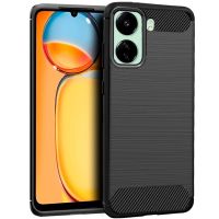 cool carcasa carbon negro para xiaomi redmi 13cpoco c65