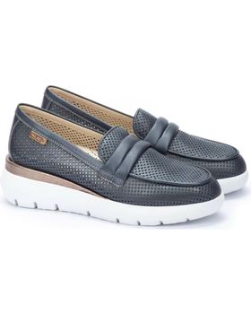 de PIKOLINOS MOCASINES MUJER RUEDA VARIOS W2A-3862CP MARINO