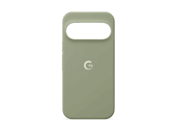 Funda móvil - Google Pixelsnap para Pixel 11 Pro, Máxima durabilidad, Silicona, Compatible con cargadores inalámbricos y soportes, Verde oliva