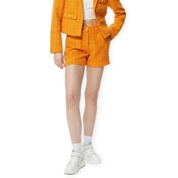 Only Short Billie Boucle Shorts - Apricot para mujer