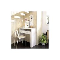 mesa de despacho extensible con cajones y diseno practico