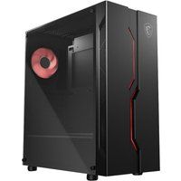 msi mag vampiric 010m atx mid-tower pc case black