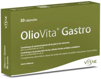 Vitae Oliovita Gastro, Cuidado Digestivo y Mucosa Intestinal 30 Cápsulas