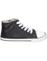 zapatillas veganas barefoot infantiles mustang free 49321 negro 34