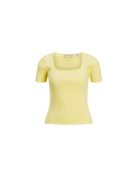 Camiseta Jack & Jones Jxsky Ss Knit French Vanilla