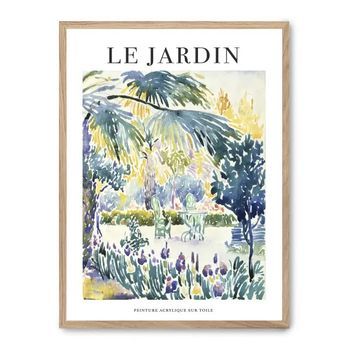 Cuadro Le Jardin I