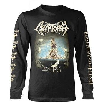 Cryptopsy Tops y Camisetas Blasphemy Made Flesh para mujer
