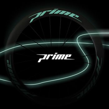 Prime RR-50 V3 Road Wheel Sticker Pack, Celeste Green