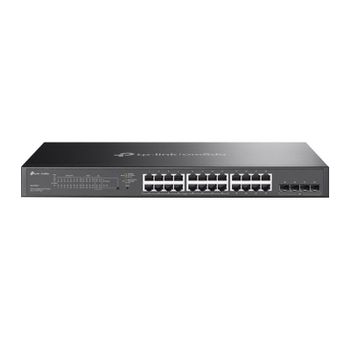 Switch TP-Link 24 Puertos Gigabit L2+ 4 SFP PoE+ 150W Gestionado Sin Ventilador