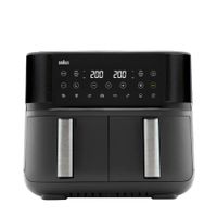 braun freidora de aire twincook 3 td 3030 negro td3030i-td3030ibk