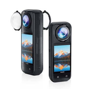 Protector de Lente Giratorio Estándar PULUZ para Insta360 X5, Accesorios de Protección