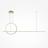 lampara colgante led halo 40w