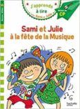 sami et julie cp niveau 2 - la fête de la musique pocket book