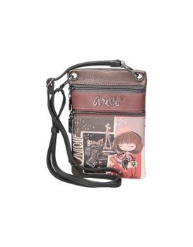 Bolso Bandolera Para Mujer Anekke Mademoiselle 41803-905 Multicolor Uni