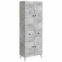 2 uds gris hormigon vidaxl
