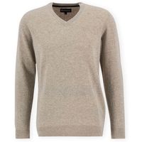 barbour jersey essential v-neck jumper - washed stone para hombre