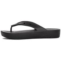 crocs chanclas platform flip para mujer