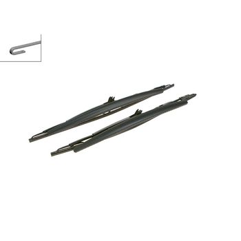 Super Plus Specific Wiper Blade Set With Spoilers 814S