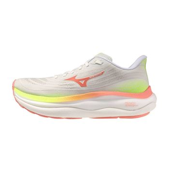 Zapatillas Mizuno Wave Sky 9 Beige Naranja AW26 Mujer, Talla 37 - EUR