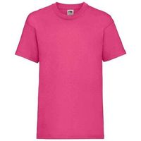 fruit of the loom tops y camisetas valueweight para nina