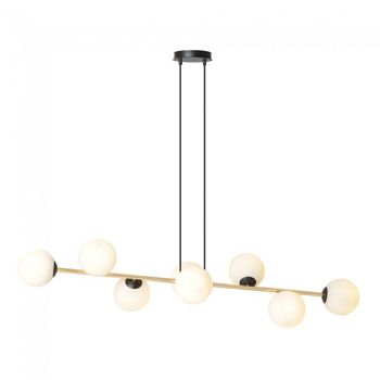 Lámpara de techo cuaron opal (8 luces)