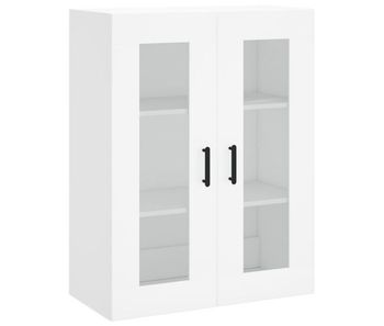 Vidaxl armario de pared blanco 69,5x34x90 cm