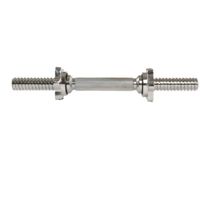 ozio fitness 2 barras mancuernas 2 kg 35 cm de largo 28 mm de diametro del agujero