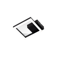 lampara de techo led bard moderna 11w negro 3394-24-101 fabas luce
