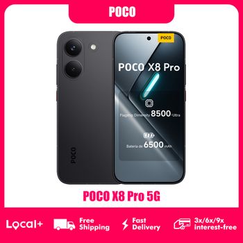 POCO X8 Pro 5G 8GB 256GB 12GB 512GB NFC Smartphone Dimensity 8500-Ultra Batería de 6500mAh