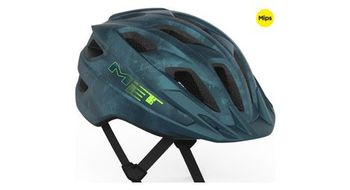 Casco de ciclismo para ninos met crackerjack azul  oscuro