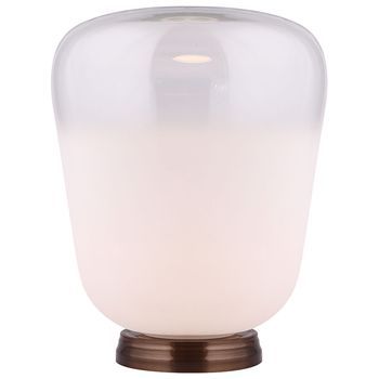 Lámpara De Mesa Lumineca Nonseum 33x43 Cm Blanco
