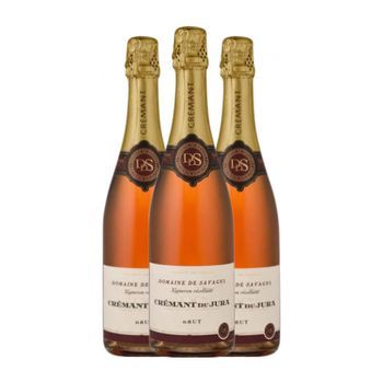 Savagny Rosado Brut Crémant Reserva 75 Cl 12% Vol. (pack De 3 Unidades)