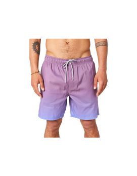 Bañador de Playa Y Piscina Rip Curl Alcion Volley Hombre morado