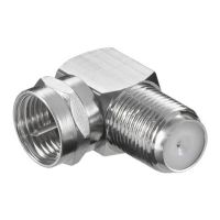 adaptador goobay bnc-f - m  bnc-f - fm acero inoxidable