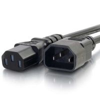 cable de alimentacion iec macho - hembra 18m
