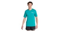 camiseta de manga corta adidas terrex xperior verde  hombre