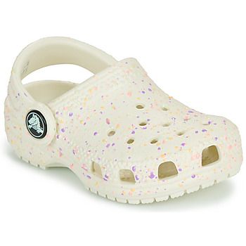 Crocs Zuecos Classic Glow Paint SplatterCgT para niña