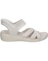 sandalias veganas para mujer skechers slip ins 163524-ofw blanco 36