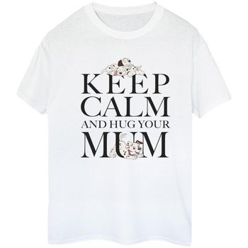 Dessins Animés Camiseta Keep Calm para mujer