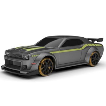 Turbo Racing C65 RTR 1/76 2.4G RWD Mini Coche de Deriva RC con Chip de Giro Incorporado, Contrapesos de Metal y Chasis C