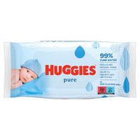 huggies pure baby wipes fragrance free 56 pack