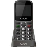 telefono movil qubo x-230bkc 4g dual sim negro para mayores pantalla 231 camara 008 mp