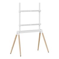soporte de tv gembird tvs-86f-01-w blancomadera 55-86 gestion de cables integrada