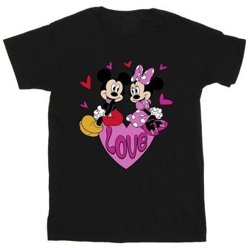 Disney Camiseta Love Hearts para niño